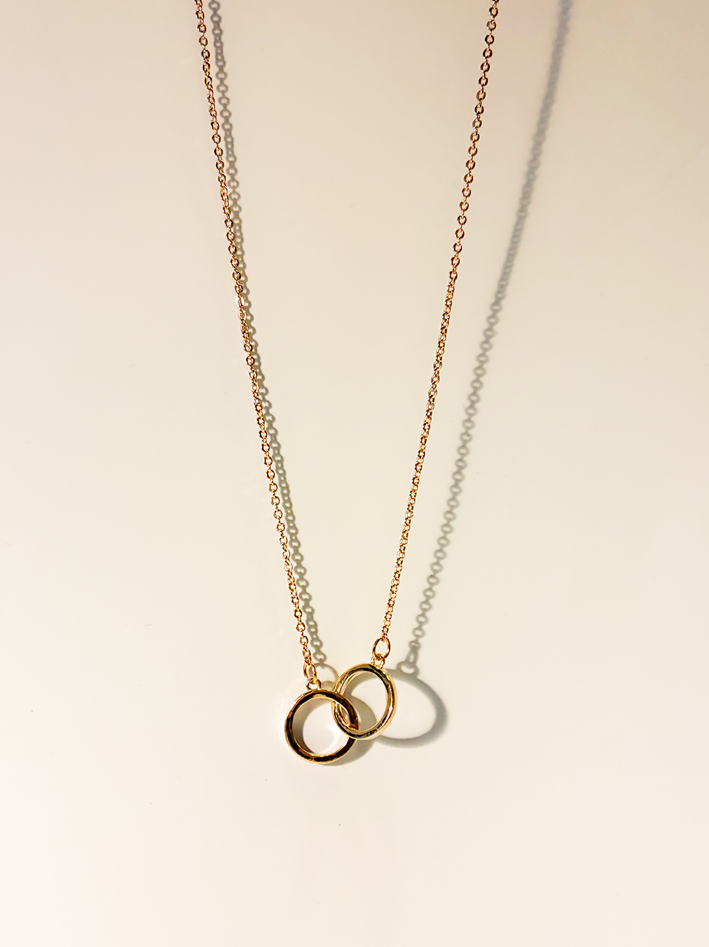 雙圈扣頸鏈